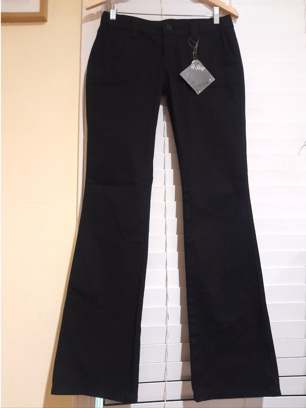 vintage y2k low rise hip hugger stretchy Be-Bop bootcut /flare pants sz 5